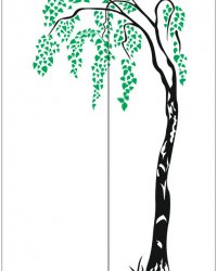 Пескоструйный рисунок Дерево 507